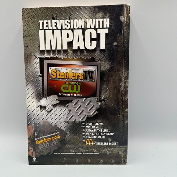 Pittsburgh Steelers 2008 Media Guide NFL Team Information Booklet Pre-Owned - Picture 2 of 2